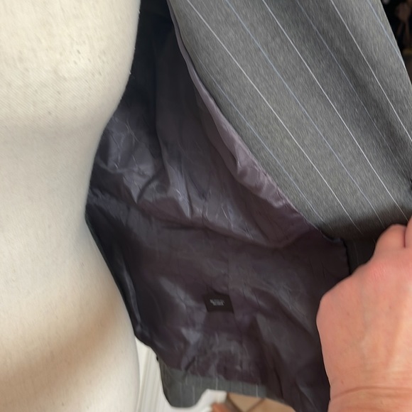 The Limited Gray Pinstripe Suit Jacket - Picture 14 of 16